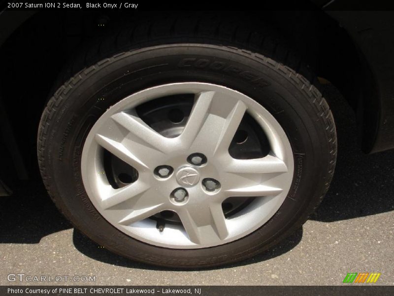Black Onyx / Gray 2007 Saturn ION 2 Sedan