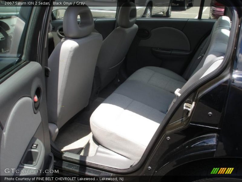 Black Onyx / Gray 2007 Saturn ION 2 Sedan