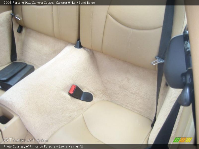 Carrara White / Sand Beige 2008 Porsche 911 Carrera Coupe