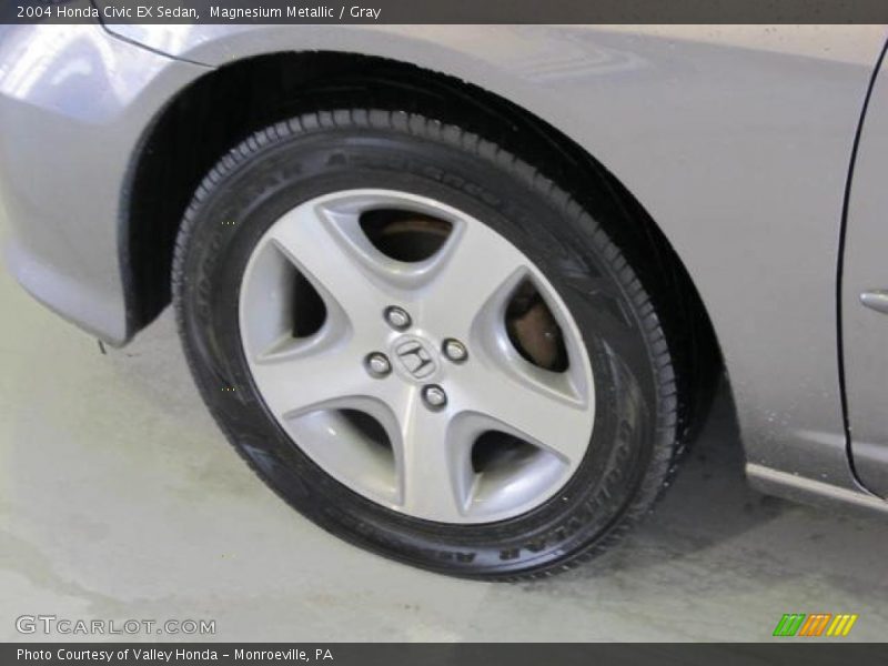 Magnesium Metallic / Gray 2004 Honda Civic EX Sedan