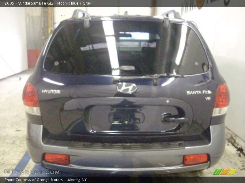 Moonlit Blue / Gray 2005 Hyundai Santa Fe GLS