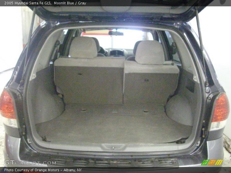 Moonlit Blue / Gray 2005 Hyundai Santa Fe GLS