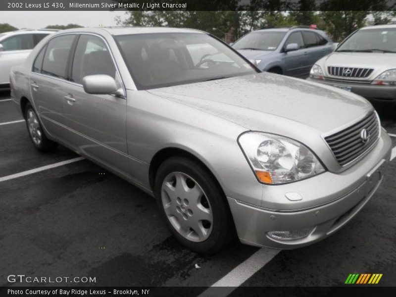 Millennium Silver Metallic / Light Charcoal 2002 Lexus LS 430