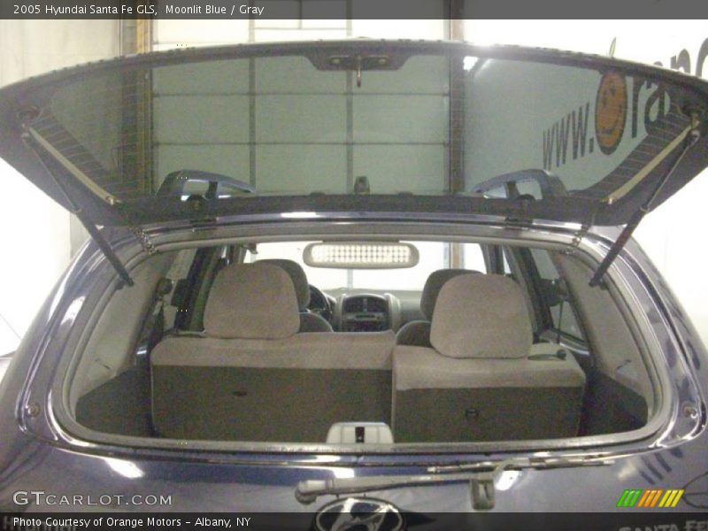 Moonlit Blue / Gray 2005 Hyundai Santa Fe GLS