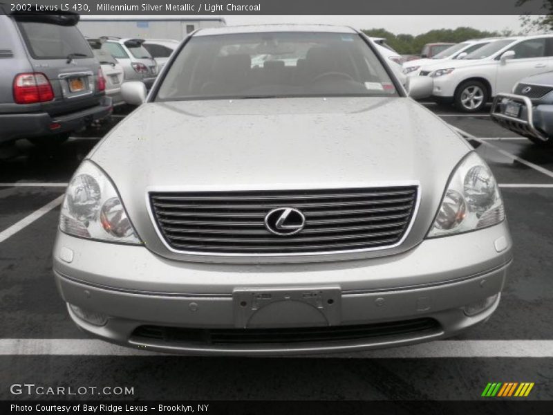 Millennium Silver Metallic / Light Charcoal 2002 Lexus LS 430
