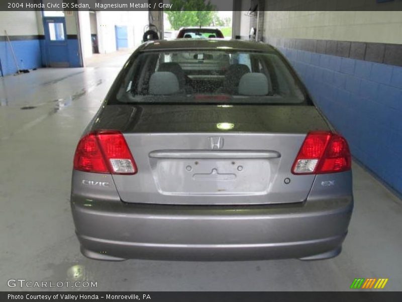 Magnesium Metallic / Gray 2004 Honda Civic EX Sedan