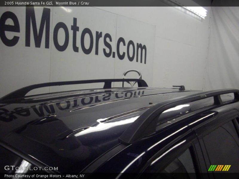 Moonlit Blue / Gray 2005 Hyundai Santa Fe GLS