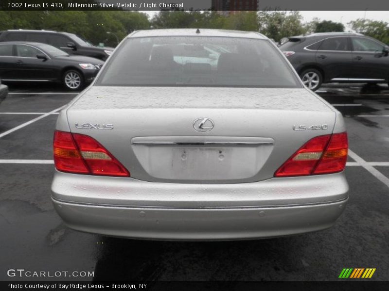 Millennium Silver Metallic / Light Charcoal 2002 Lexus LS 430