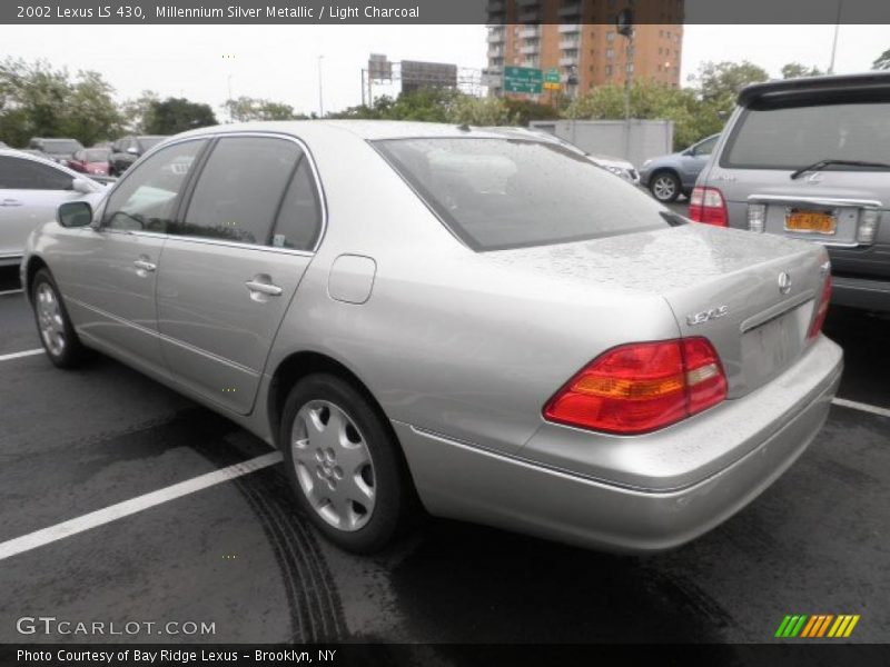 Millennium Silver Metallic / Light Charcoal 2002 Lexus LS 430