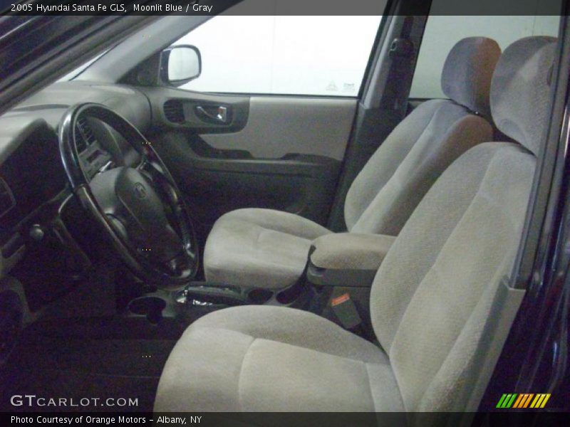 Moonlit Blue / Gray 2005 Hyundai Santa Fe GLS
