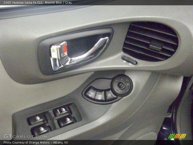 Moonlit Blue / Gray 2005 Hyundai Santa Fe GLS