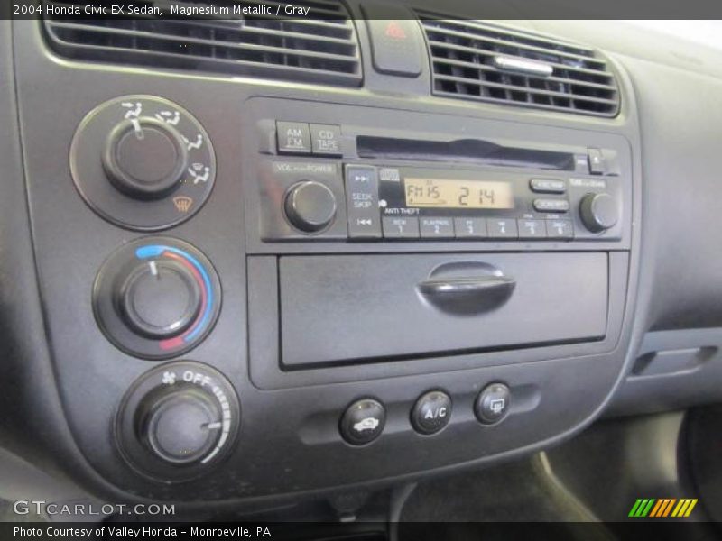Controls of 2004 Civic EX Sedan
