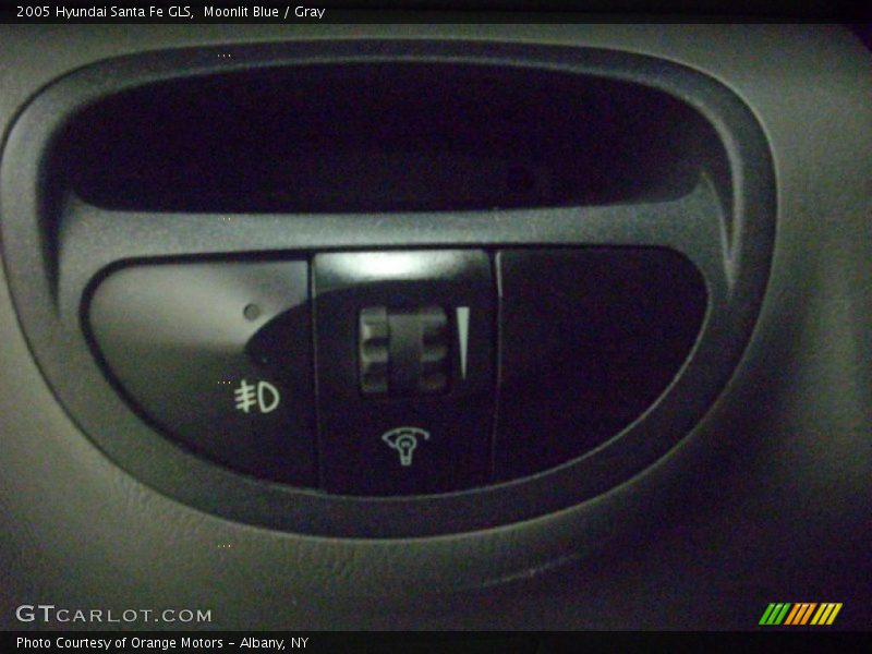 Moonlit Blue / Gray 2005 Hyundai Santa Fe GLS