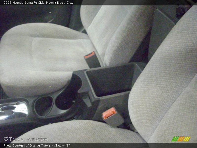 Moonlit Blue / Gray 2005 Hyundai Santa Fe GLS
