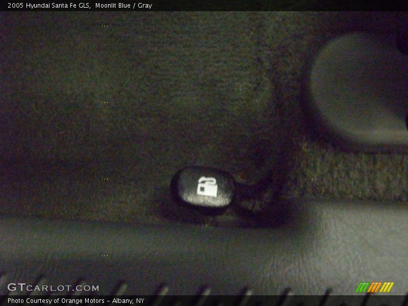Moonlit Blue / Gray 2005 Hyundai Santa Fe GLS