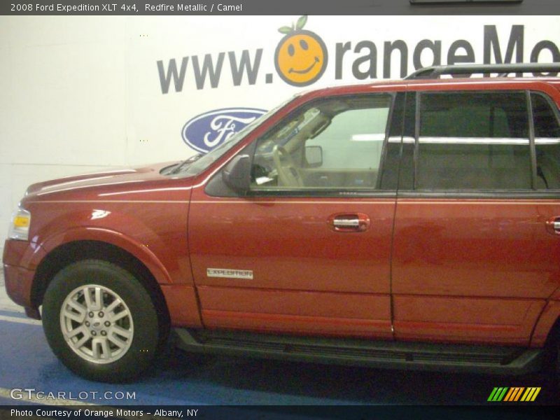 Redfire Metallic / Camel 2008 Ford Expedition XLT 4x4