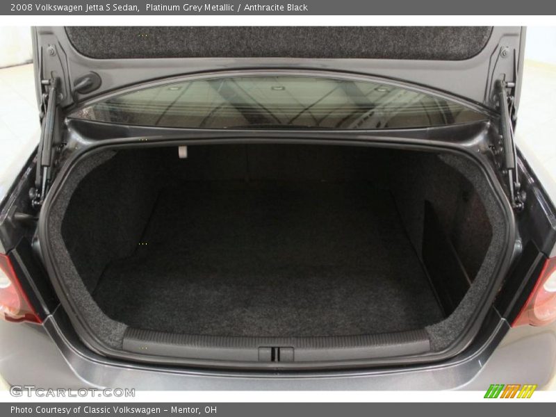 Platinum Grey Metallic / Anthracite Black 2008 Volkswagen Jetta S Sedan