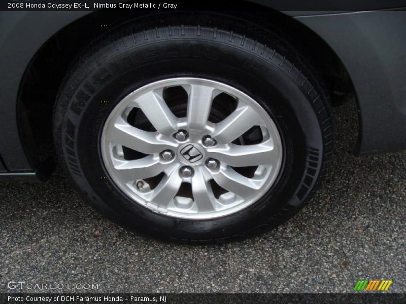Nimbus Gray Metallic / Gray 2008 Honda Odyssey EX-L