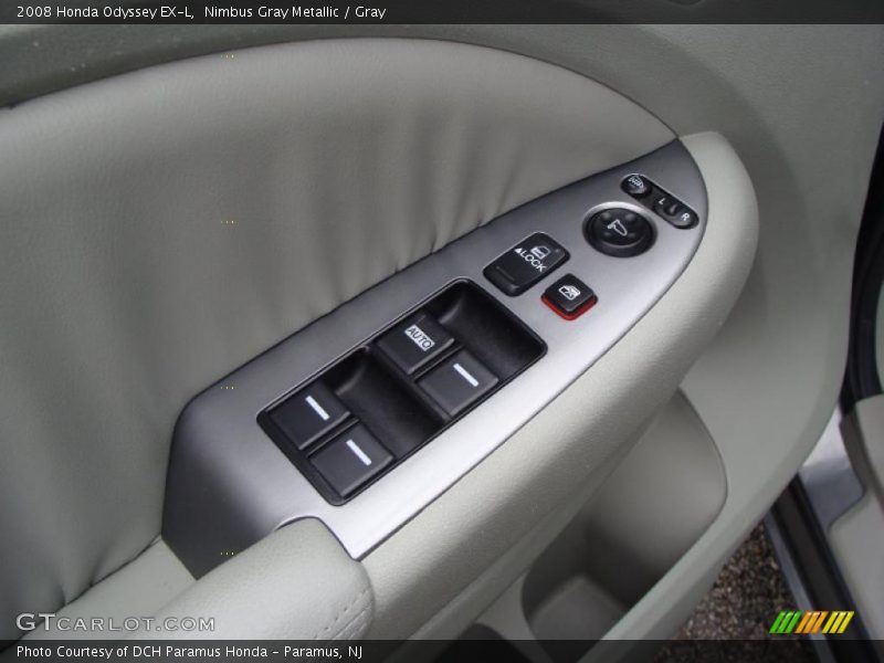 Nimbus Gray Metallic / Gray 2008 Honda Odyssey EX-L