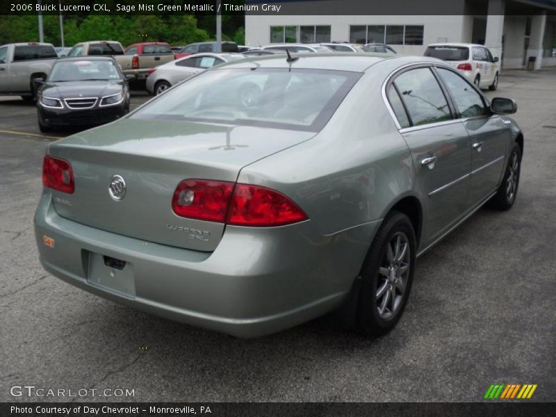 Sage Mist Green Metallic / Titanium Gray 2006 Buick Lucerne CXL