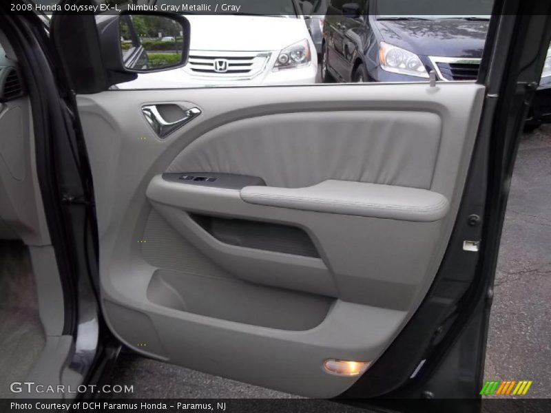 Nimbus Gray Metallic / Gray 2008 Honda Odyssey EX-L