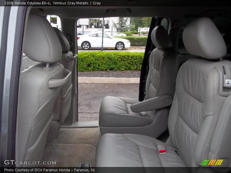Nimbus Gray Metallic / Gray 2008 Honda Odyssey EX-L