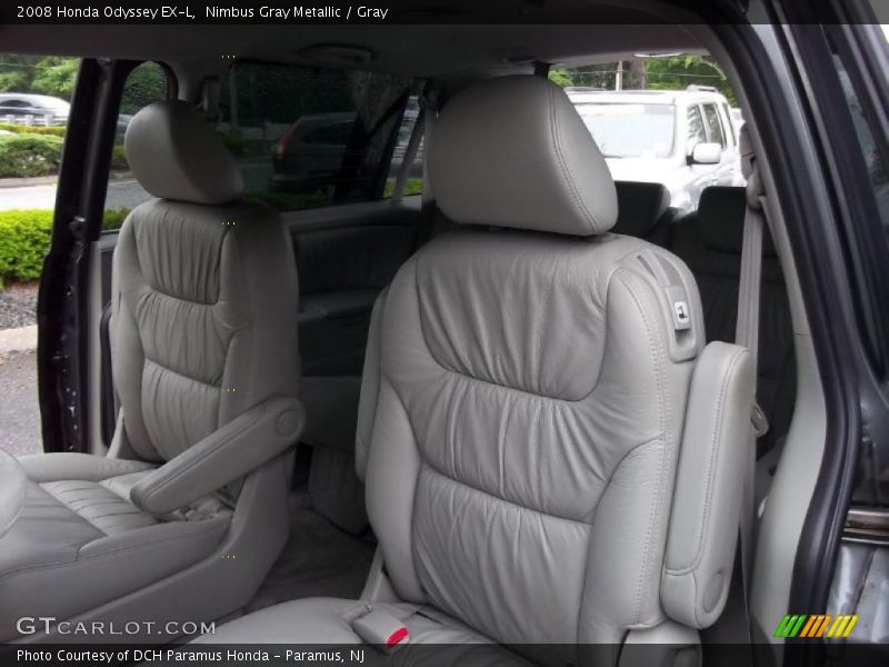 Nimbus Gray Metallic / Gray 2008 Honda Odyssey EX-L