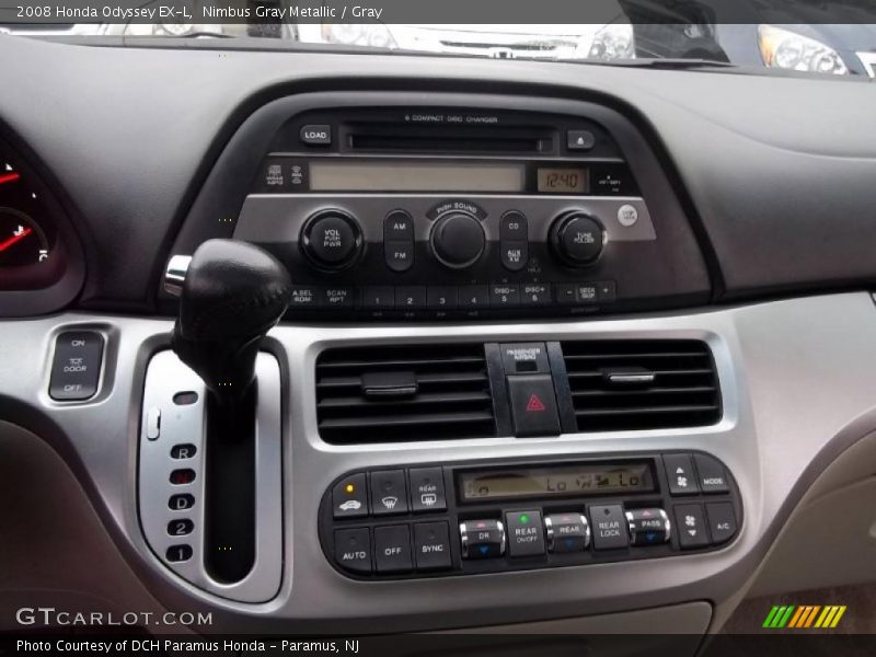 Nimbus Gray Metallic / Gray 2008 Honda Odyssey EX-L