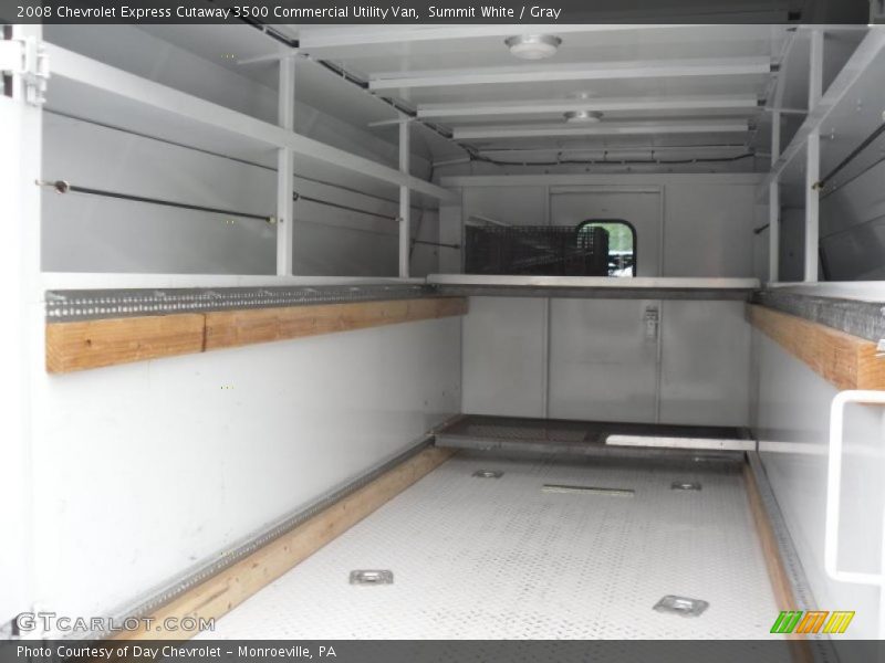  2008 Express Cutaway 3500 Commercial Utility Van Gray Interior