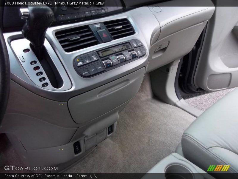Nimbus Gray Metallic / Gray 2008 Honda Odyssey EX-L