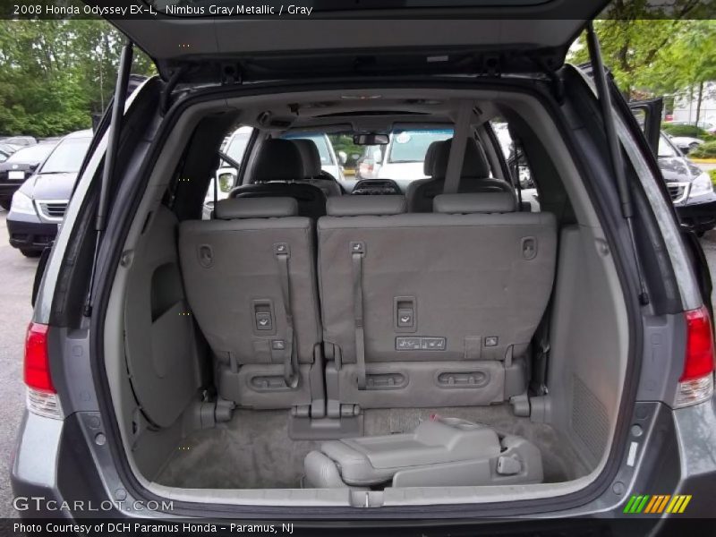 Nimbus Gray Metallic / Gray 2008 Honda Odyssey EX-L
