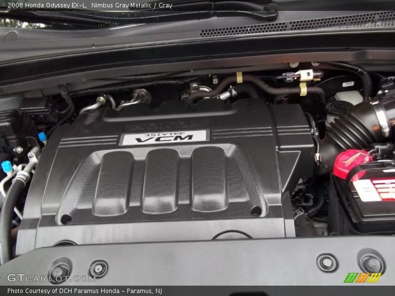 Nimbus Gray Metallic / Gray 2008 Honda Odyssey EX-L