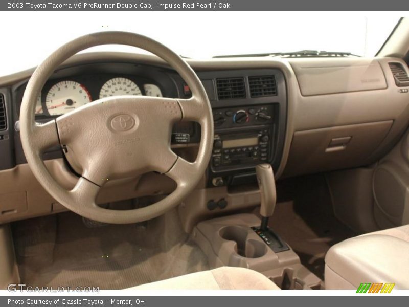  2003 Tacoma V6 PreRunner Double Cab Oak Interior