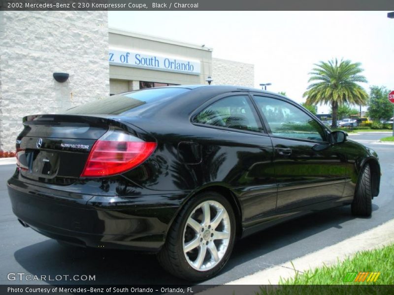 Black / Charcoal 2002 Mercedes-Benz C 230 Kompressor Coupe