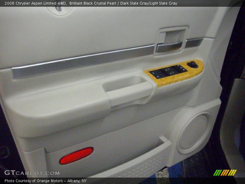 Brilliant Black Crystal Pearl / Dark Slate Gray/Light Slate Gray 2008 Chrysler Aspen Limited 4WD