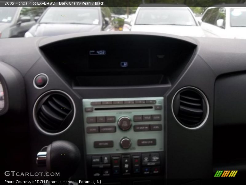 Dark Cherry Pearl / Black 2009 Honda Pilot EX-L 4WD