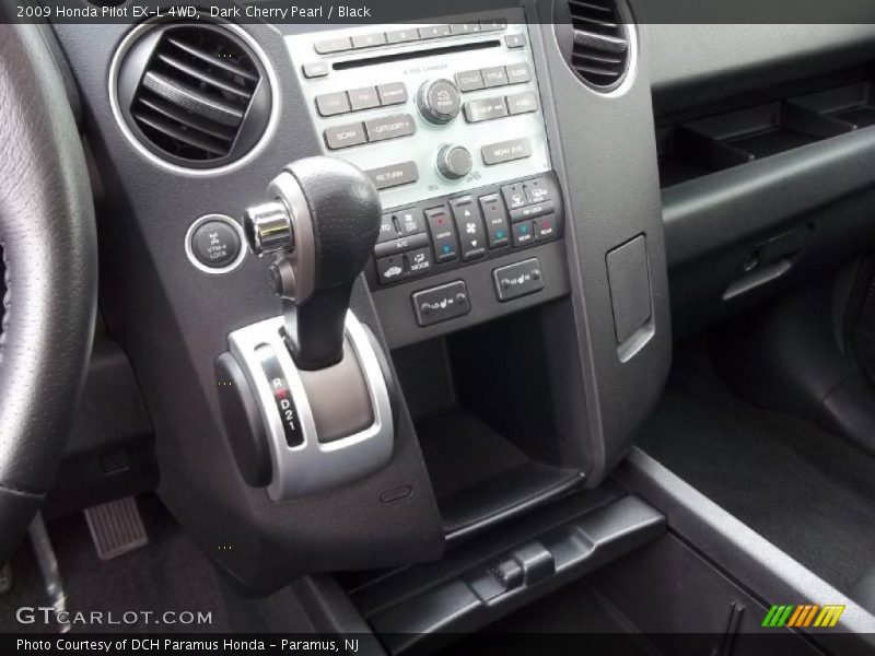 Dark Cherry Pearl / Black 2009 Honda Pilot EX-L 4WD