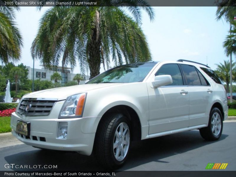 White Diamond / Light Neutral 2005 Cadillac SRX V6