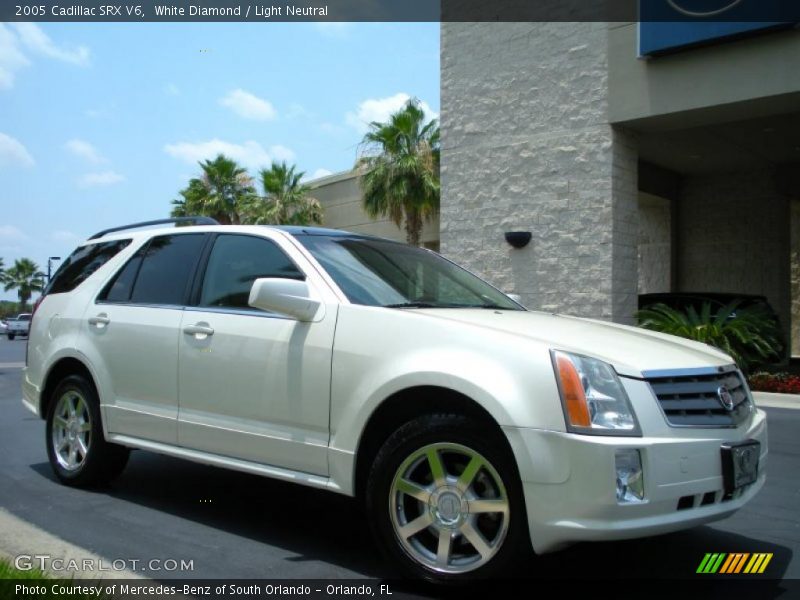 White Diamond / Light Neutral 2005 Cadillac SRX V6