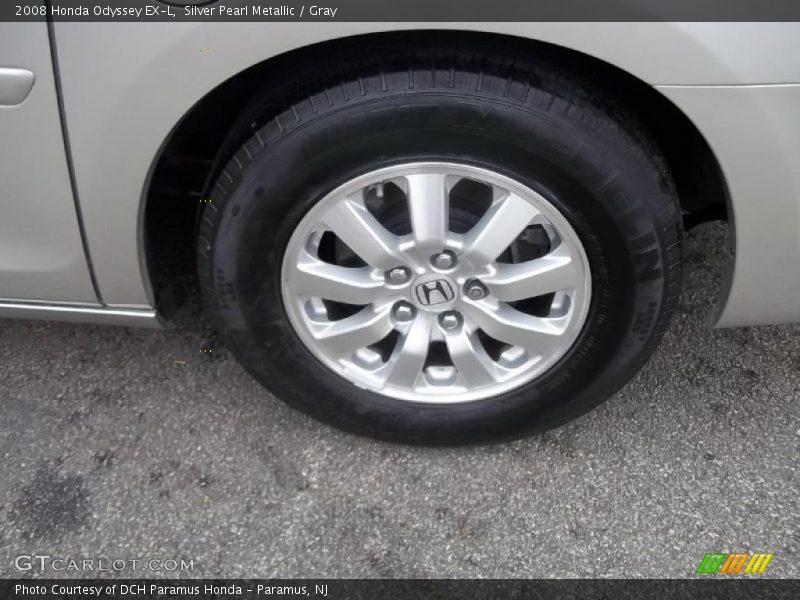 Silver Pearl Metallic / Gray 2008 Honda Odyssey EX-L