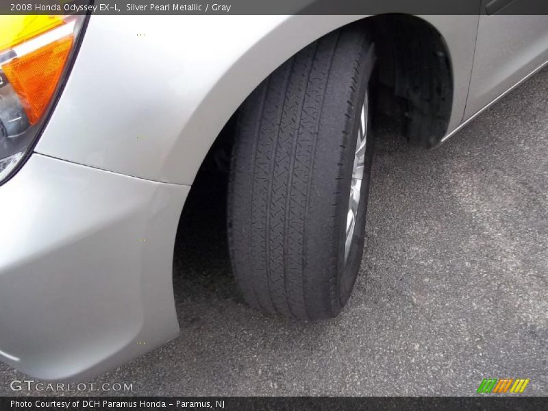 Silver Pearl Metallic / Gray 2008 Honda Odyssey EX-L