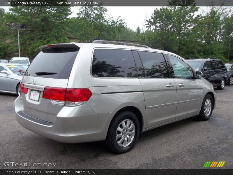 Silver Pearl Metallic / Gray 2008 Honda Odyssey EX-L