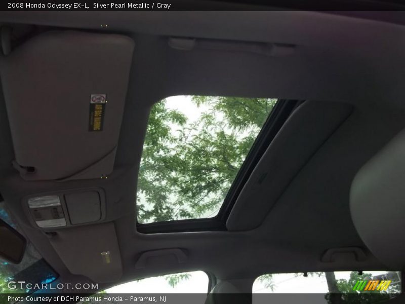 Silver Pearl Metallic / Gray 2008 Honda Odyssey EX-L