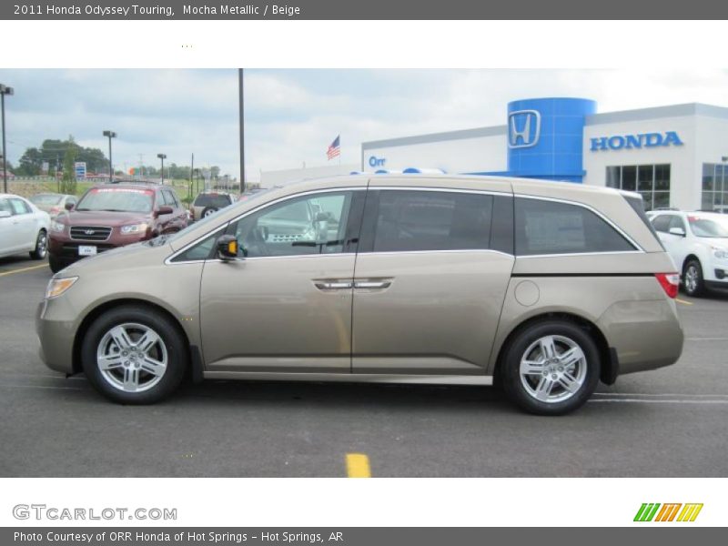Mocha Metallic / Beige 2011 Honda Odyssey Touring