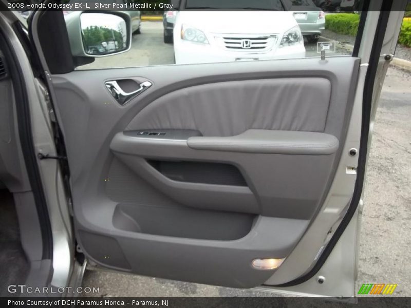 Silver Pearl Metallic / Gray 2008 Honda Odyssey EX-L