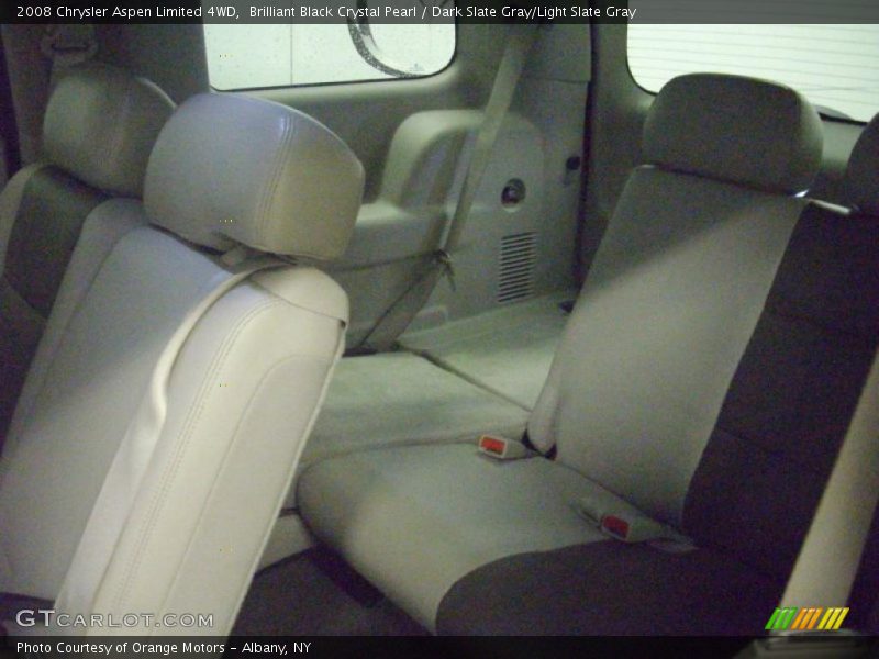 Brilliant Black Crystal Pearl / Dark Slate Gray/Light Slate Gray 2008 Chrysler Aspen Limited 4WD