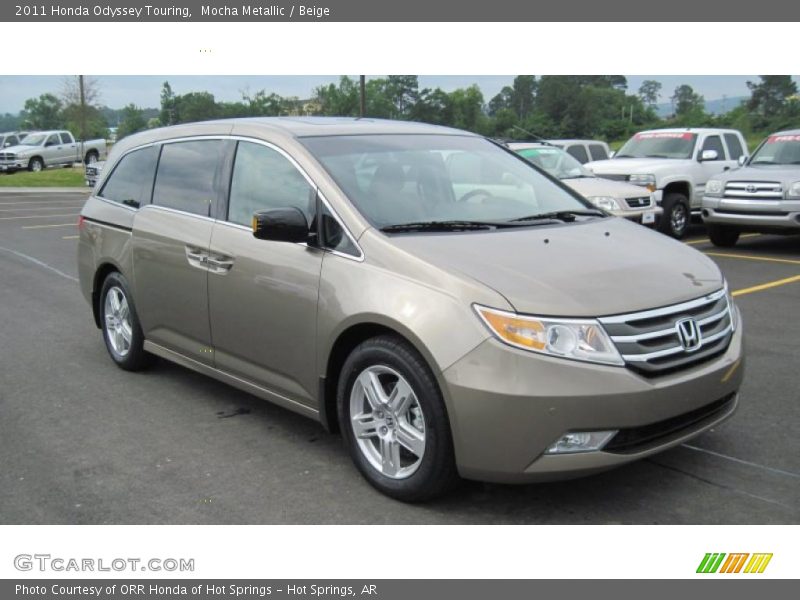 Mocha Metallic / Beige 2011 Honda Odyssey Touring