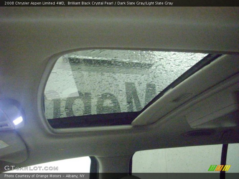Brilliant Black Crystal Pearl / Dark Slate Gray/Light Slate Gray 2008 Chrysler Aspen Limited 4WD
