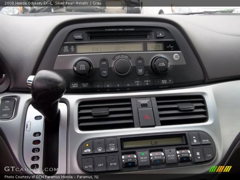 Silver Pearl Metallic / Gray 2008 Honda Odyssey EX-L