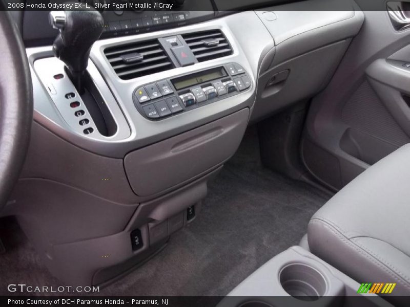 Silver Pearl Metallic / Gray 2008 Honda Odyssey EX-L